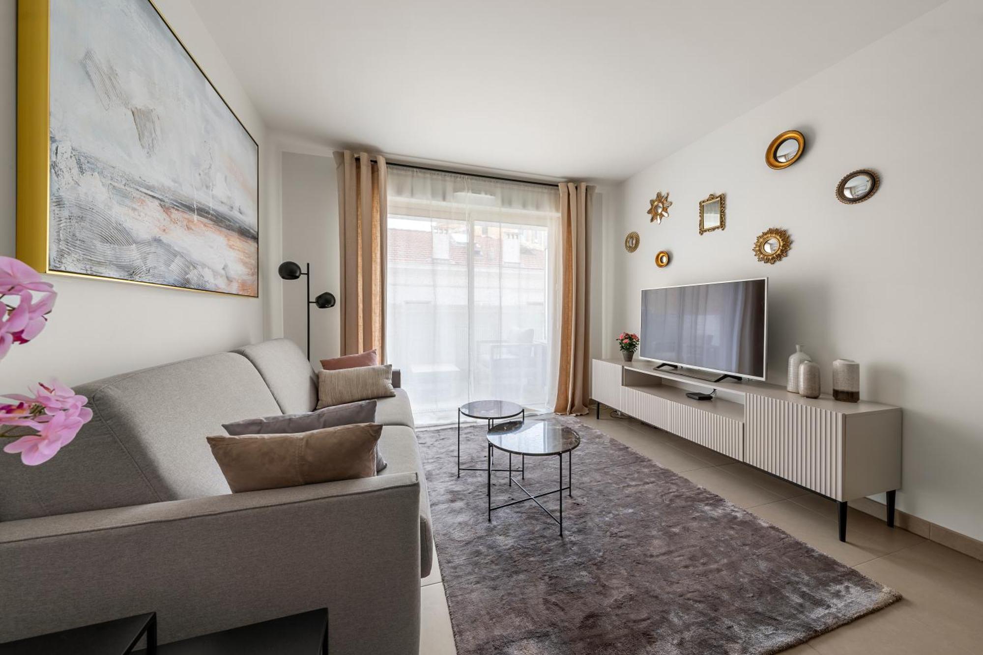 Beautiful Apartment Cannes Center Terrace Parking Zewnętrze zdjęcie